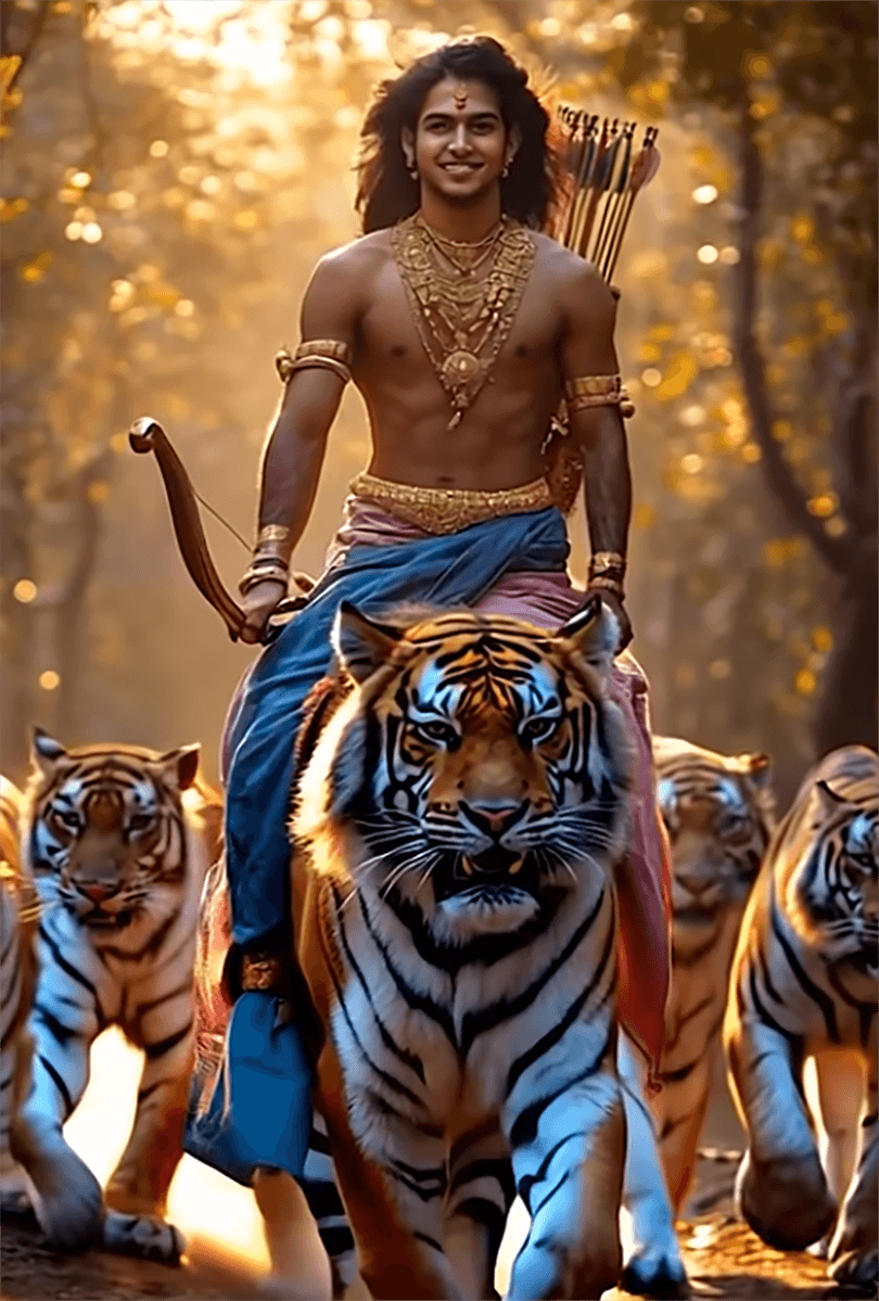 Ayyappa AI Music Video Cover Photo
