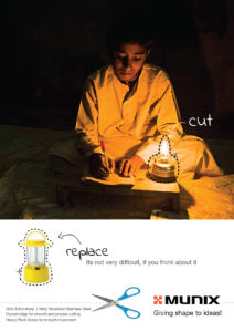 Munix Print Ad Campaign