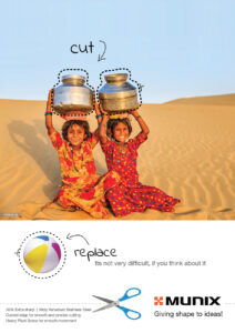 Munix Print Ad Campaign